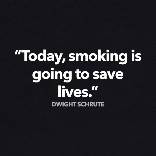 Smoking Is Going To Save Lives by Migs